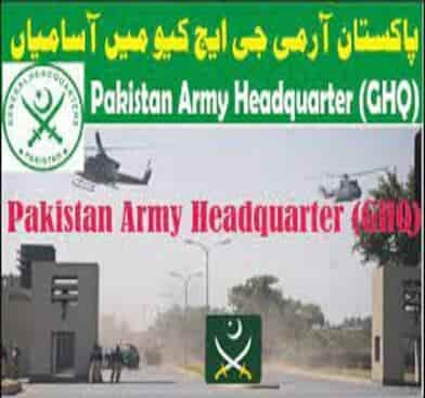 Pakistan Army Civil Jobs 2023